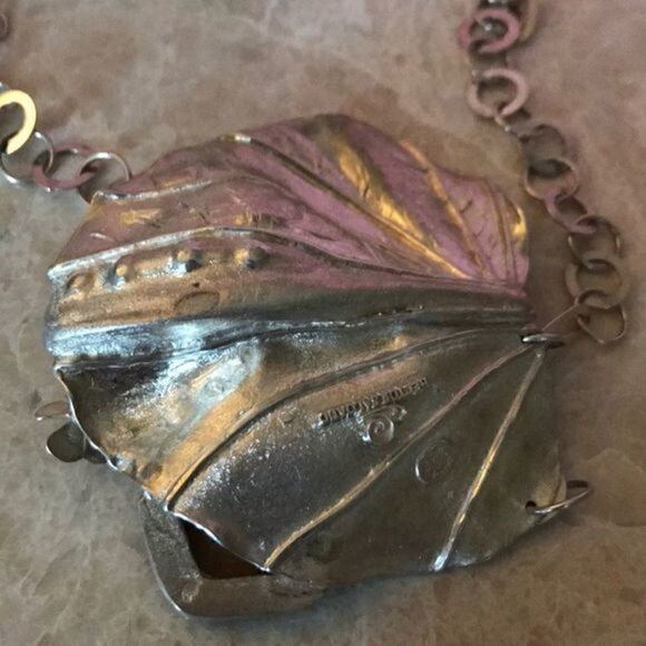HECTOR SALGADO 925 sterling silver necklace - Picture 6 of 8